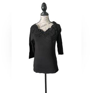 GABY AND EDEN 3/4 length sleeve sweater - NWT - SZ M